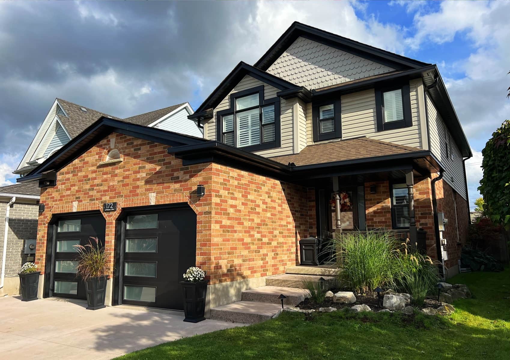 After: completed exterior renovation