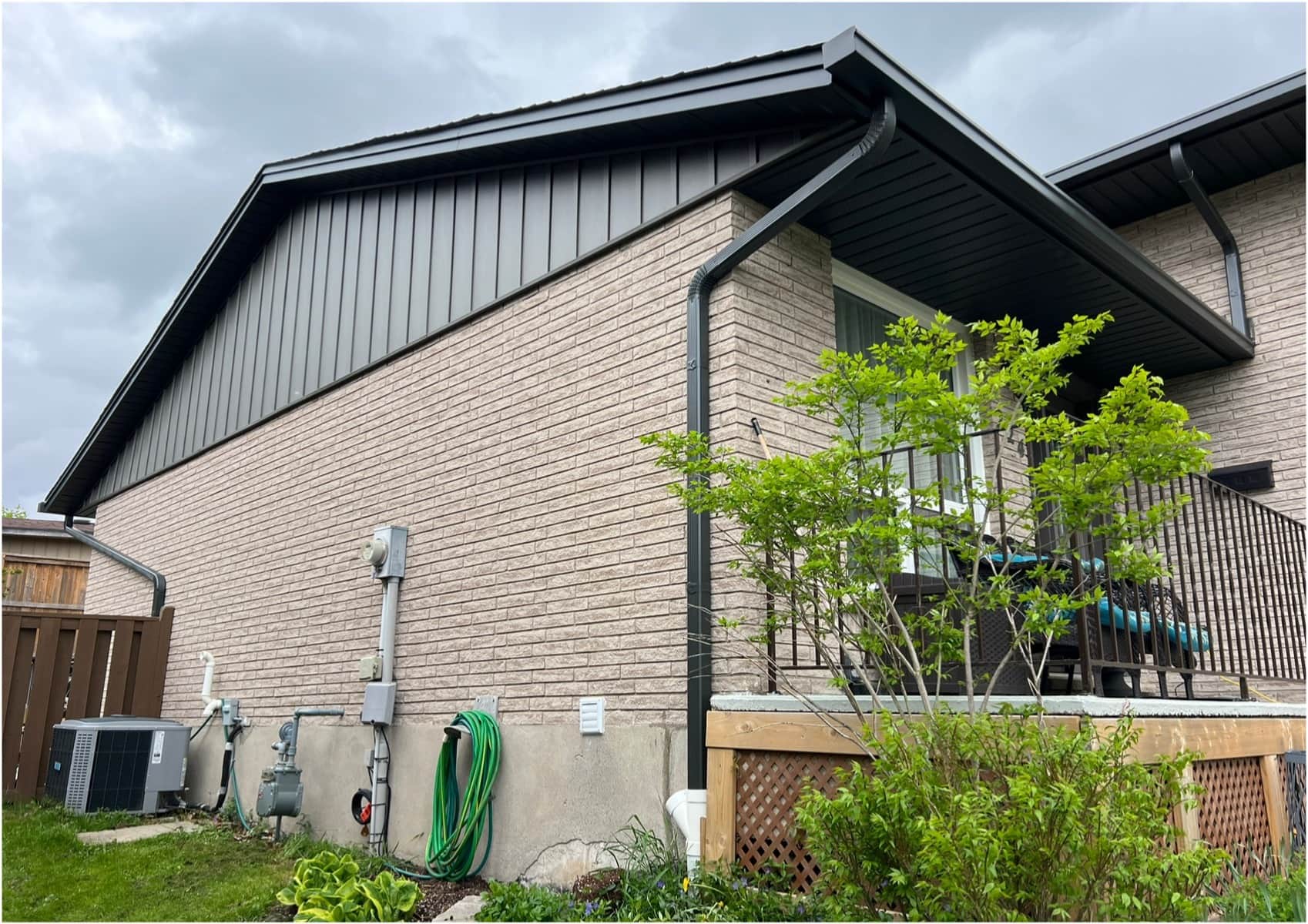 After: completed exterior renovation