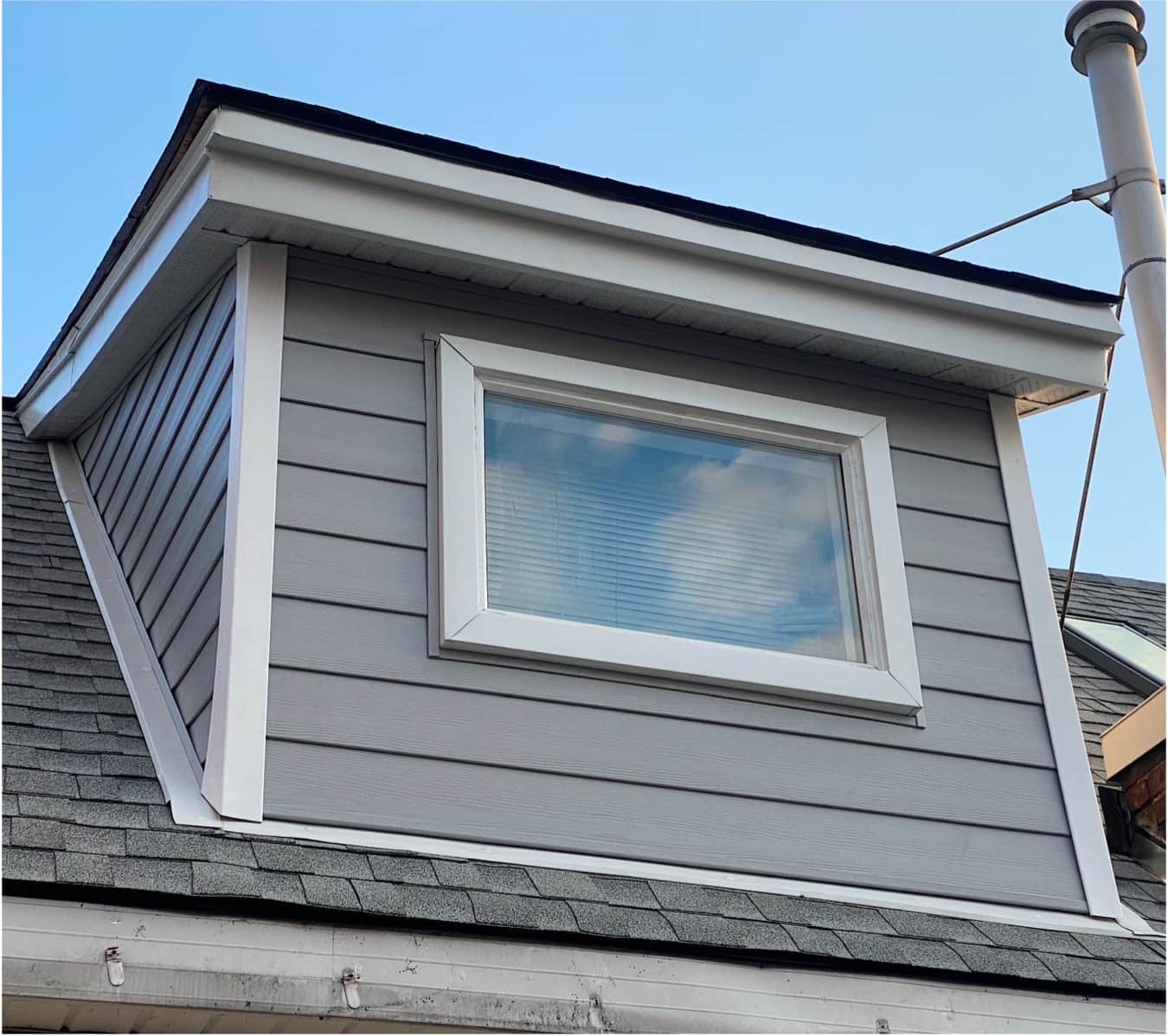 After: completed exterior renovation