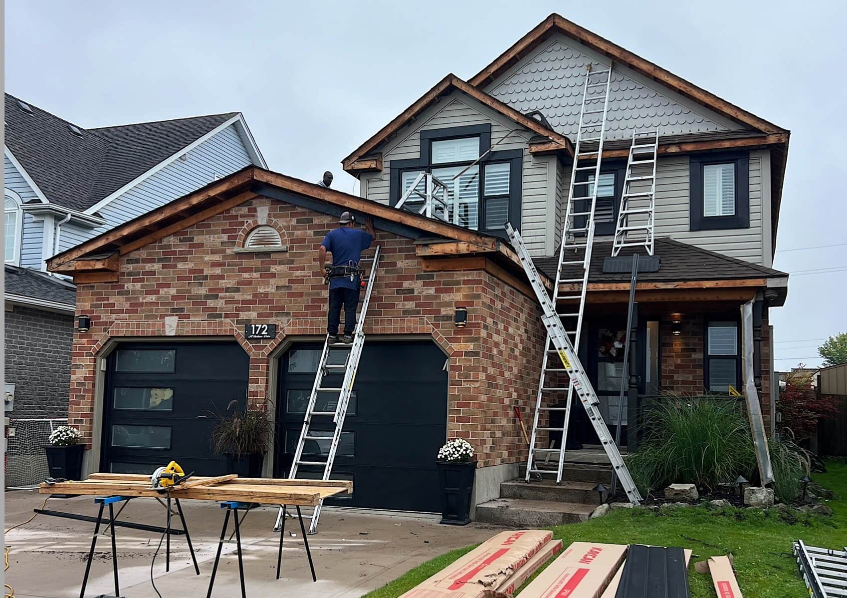Before: original exterior