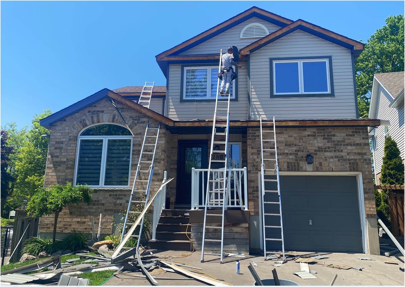 Before: original exterior