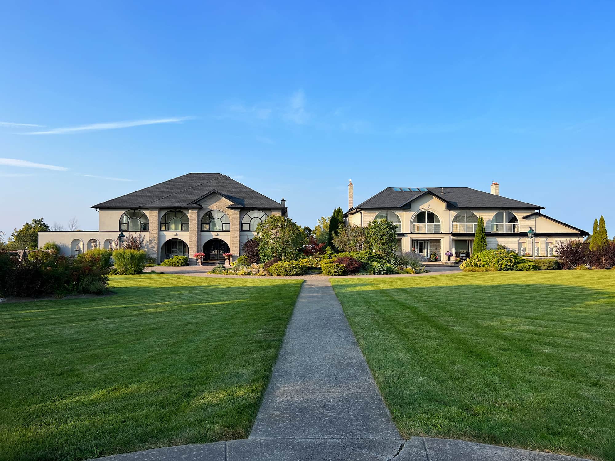 Large two-house exterior renovation project