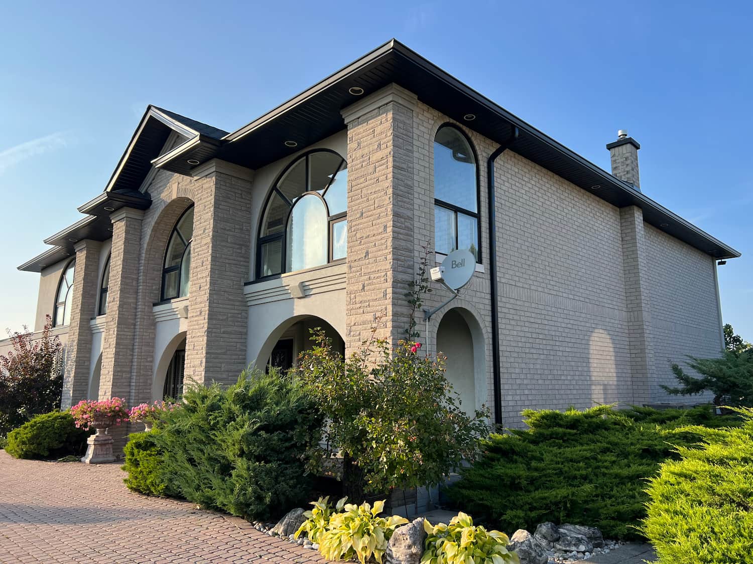 Two-house project, left home